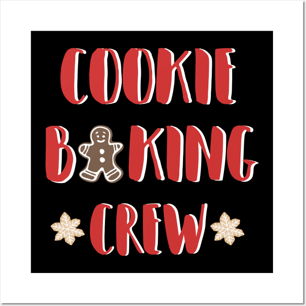 Cookie baking crew, Family Christmas holiday Wall Art by ArtfulTat